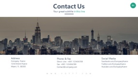 图文版式 单图1张图居中PPT图表