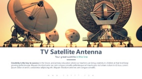 上下图文版式 1张长图+文本PPT图表