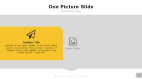 居中版式 产品展示幻灯片PPT演示