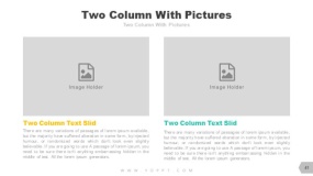 左右两张图片版式 公司介绍PPT素材