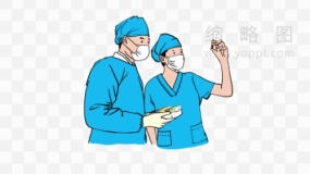 疫情防控素材PNG透明图片