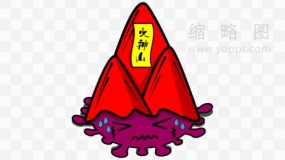 疫情火神山元素透明