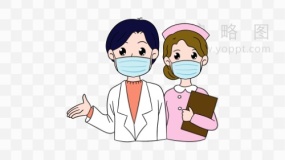 医疗人员护士医生图案PNG格式