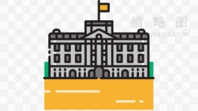 白金汉宫宫殿知名建筑图片免费下载png