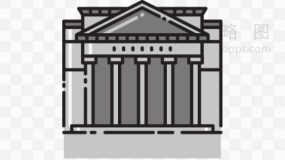 万神殿建筑效果PNG
