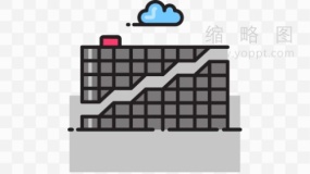 蓬皮杜中心旅游景点图标