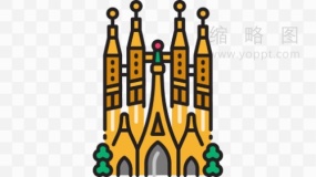 萨格拉达家庭世界景点图案