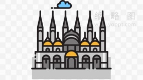 雕像大卫建筑素材