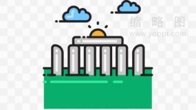 自由女神像知名建筑效果