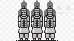 兵马俑景点建筑元素