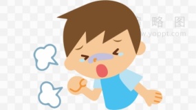 感冒发烧素材12咳嗽免费png素材