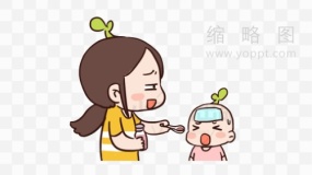 感冒发烧素材13婴儿退烧贴png图片