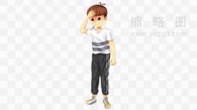 感冒发烧素材22额头发烫透明格式