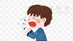 感冒发烧素材38 透明格式