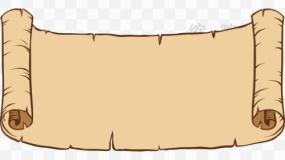 空白挂轴特效透明图片