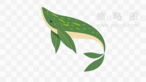卡通鲸鱼素材26 透明