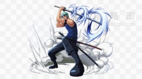 高清海贼王漫画人物素材13 png图片