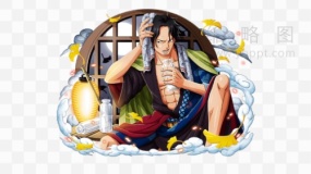 高清海贼王漫画人物素材14 png文件