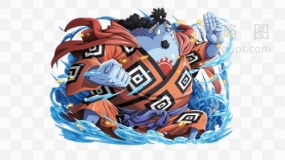 高清海贼王漫画人物素材145 PNG透明图片