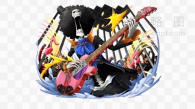 高清海贼王漫画人物素材26 透明