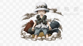 高清海贼王漫画人物素材32 png大图