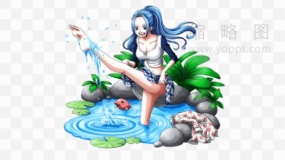 高清海贼王漫画人物素材48 png大图