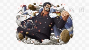 高清海贼王漫画人物素材61 png图片