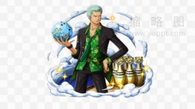 高清海贼王漫画人物素材68 PNG免抠图