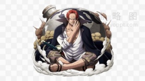 高清海贼王漫画人物素材74 透明