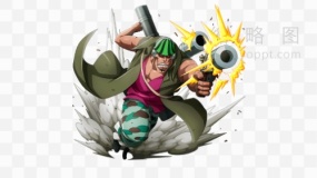 高清海贼王漫画人物素材94 png文件