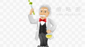 搞研究的化学家PNG免抠图