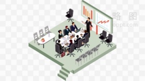 卡通品牌提案效果透明格式