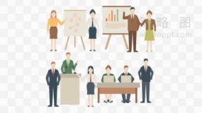 清晰沙龙会议素材免抠图片