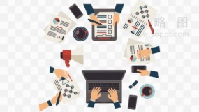 经典对外宣讲效果免抠图片