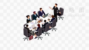 高清市场宣讲素材PNG