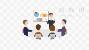 精美市场会议素材png文件