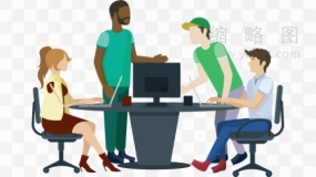 高清沙龙会议素材免抠png下载