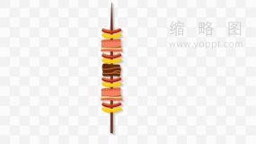 烤肉串素材29 png图片