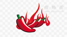 辣椒素材35 PNG