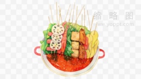 火锅串串素材86 PNG格式