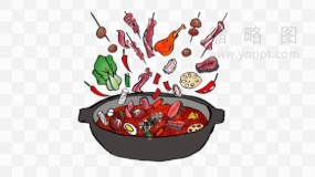 火锅辣椒素材9 PNG文件