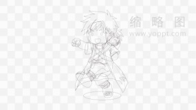 火影手绘图标png文件