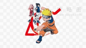 火影角色创意特效免抠图片