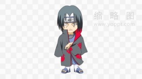 火影忍者动漫人物卡通设计元素透明格式