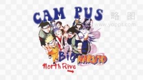 火影电视大尺寸图案PNG格式