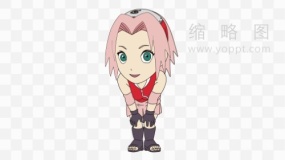 火影忍者动漫简洁装饰素材png文件