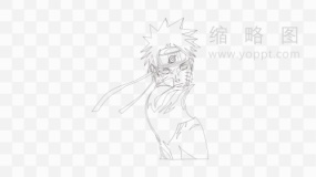 火影漫画精美图案免抠图片