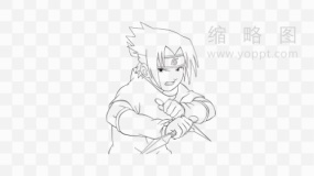 火影忍者手游创意特效PNG透明图片