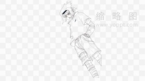 火影忍者人物精美元素PNG文件