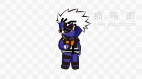 火影漫画精致设计元素免费png素材